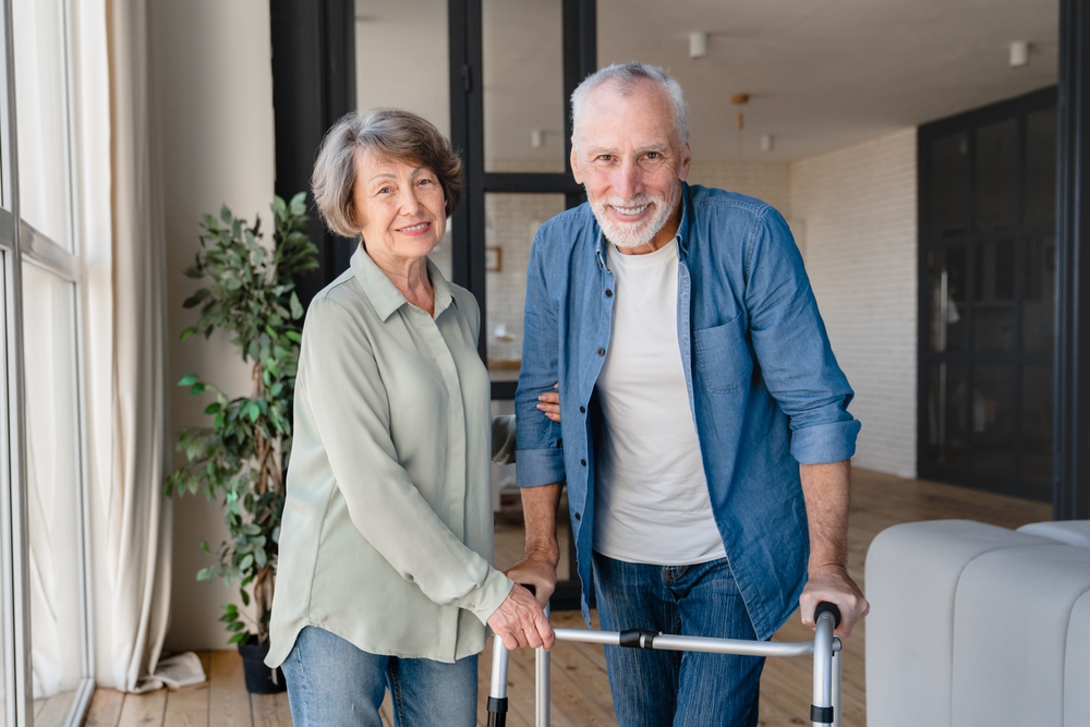 Seniors in assisted living in Canton, MI.